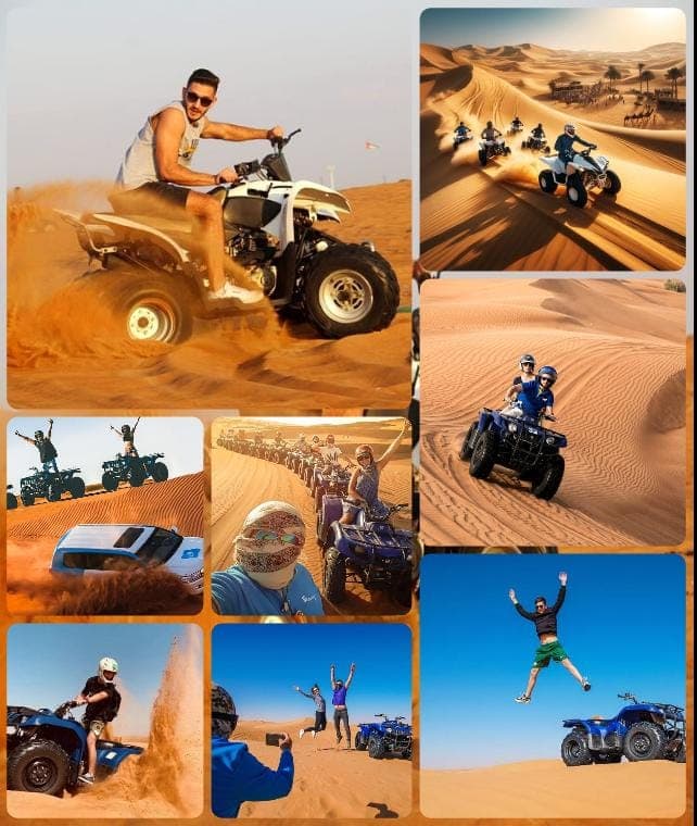 Safari With Quad Bikes in Dubai