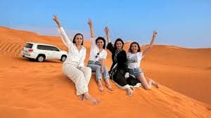 Family in Desert Safari Dubai