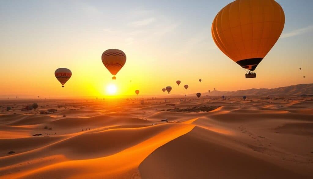 Hot Air Ballon in Desert Safari Dubai