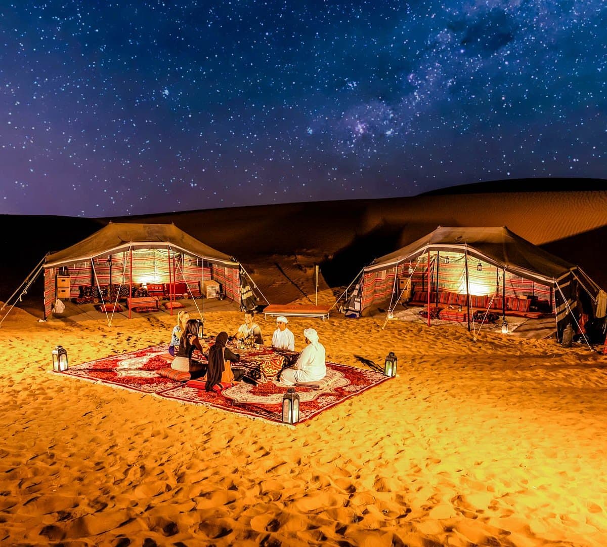 Desert Safari Dubai Camping in Desert