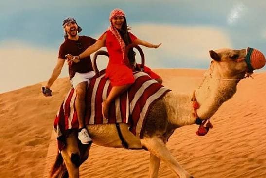 Experience in Camel Riding in Dubai Safari